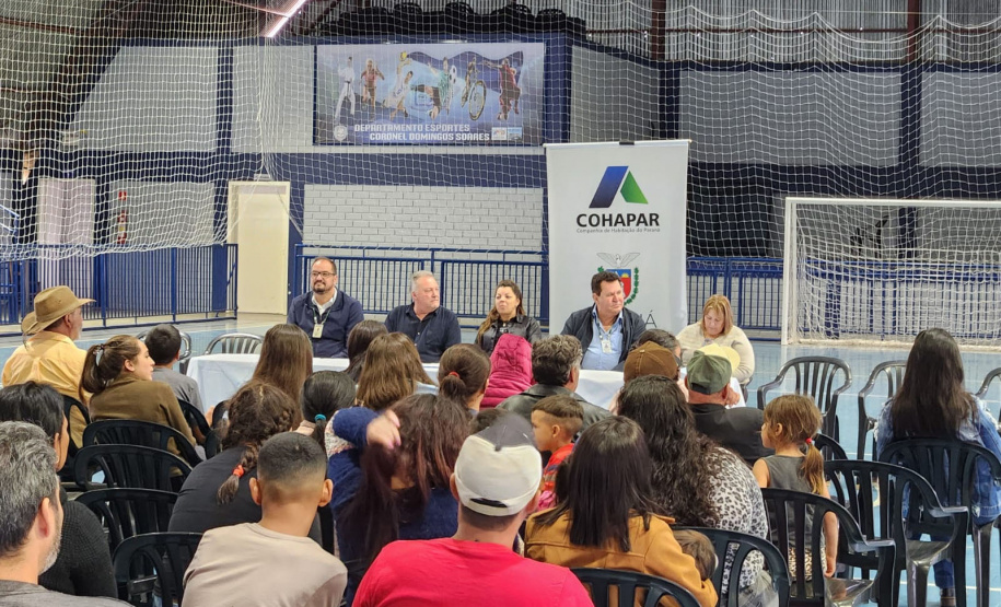 COHAPAR Entrega de moradias em Coronel Domingos Soares