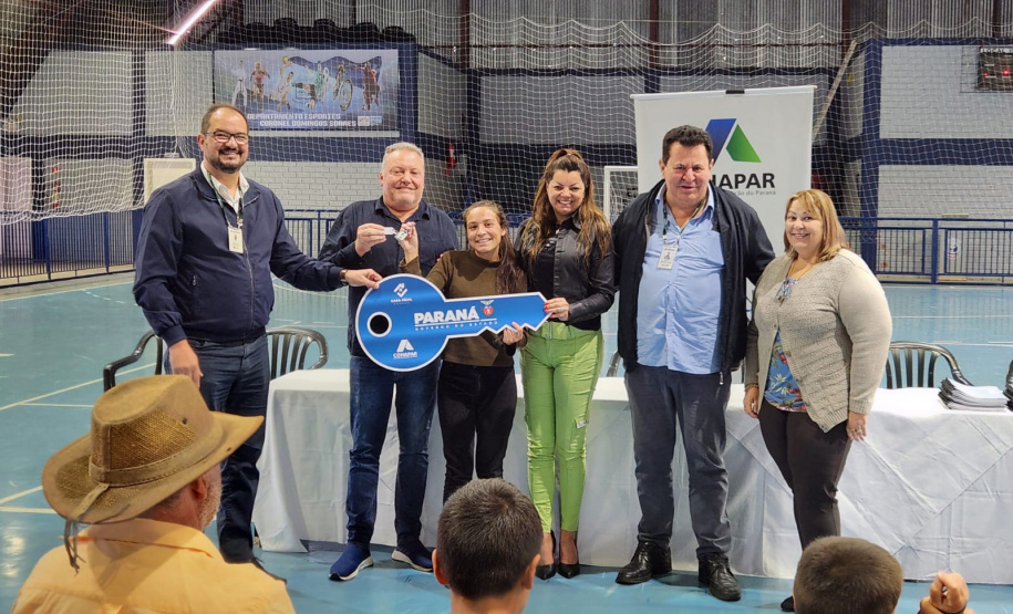 COHAPAR Entrega de moradias em Coronel Domingos Soares