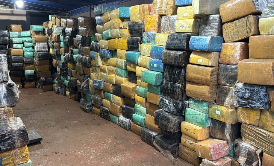 PCPR apreende 11 toneladas de maconha em Foz do Iguaçu