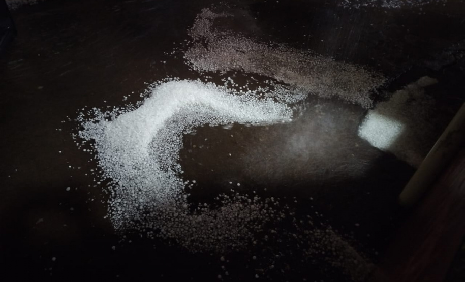 CHUVA DE GRANIZO DOIS VIZINHOS