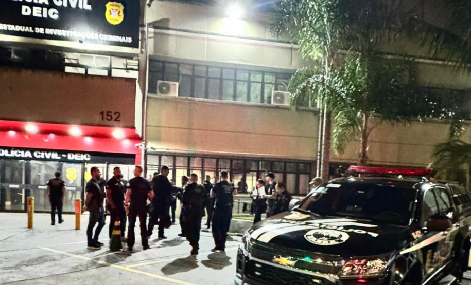 PCPR, PCGO e PCSP desarticulam organização criminosa envolvida em furtos e roubos que ultrapassam R$ 50 milhões