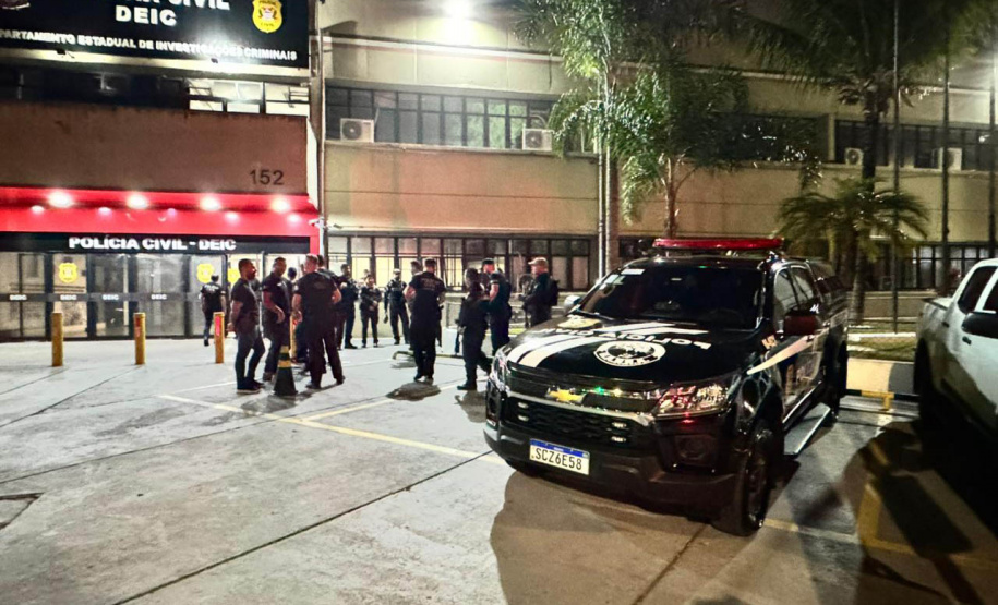 PCPR, PCGO e PCSP desarticulam organização criminosa envolvida em furtos e roubos que ultrapassam R$ 50 milhões