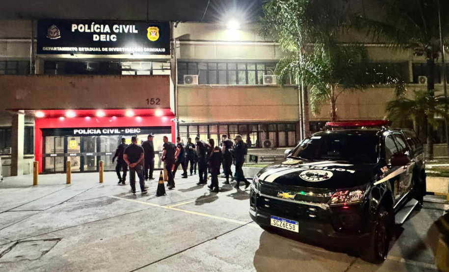 PCPR, PCGO e PCSP desarticulam organização criminosa envolvida em furtos e roubos que ultrapassam R$ 50 milhões