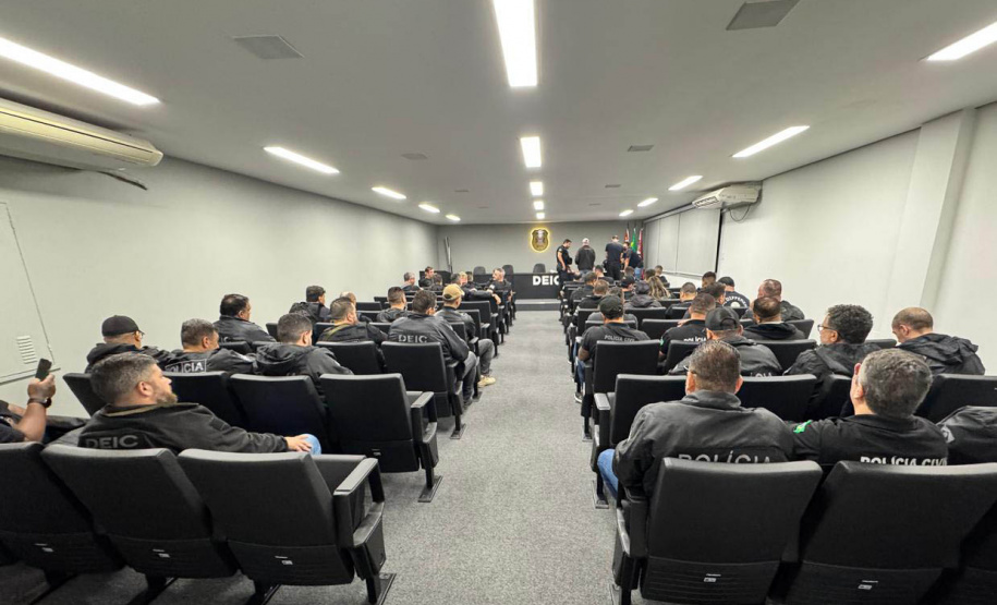 PCPR, PCGO e PCSP desarticulam organização criminosa envolvida em furtos e roubos que ultrapassam R$ 50 milhões