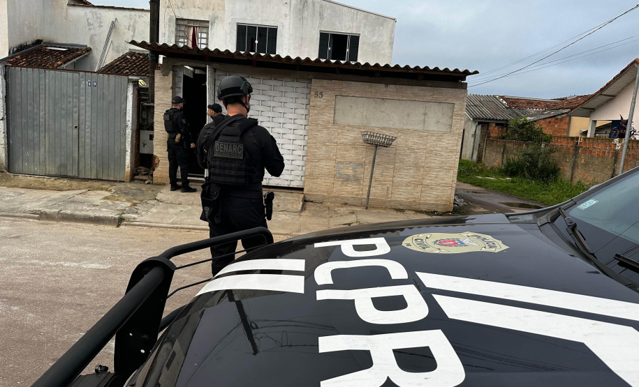 PCPR cumpre 137 mandados em megaoperação contra organização criminosa em três estados