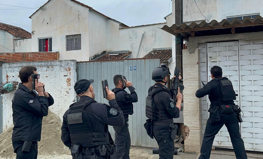 PCPR cumpre 137 mandados em megaoperação contra organização criminosa em três estados