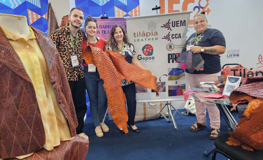 Tilápia vira vestuário, material hospitalar e suplemento alimentício em laboratório da UEM