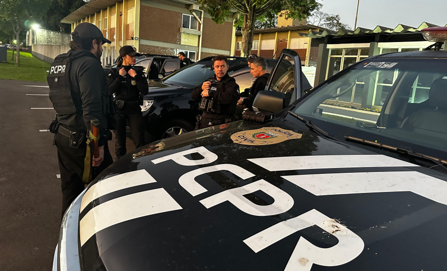 Com 24 mandados, PCPR mira organização especializada em roubos de cargas