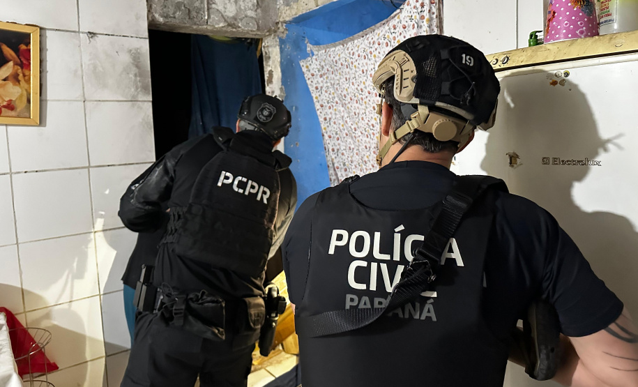 Com 24 mandados, PCPR mira organização especializada em roubos de cargas