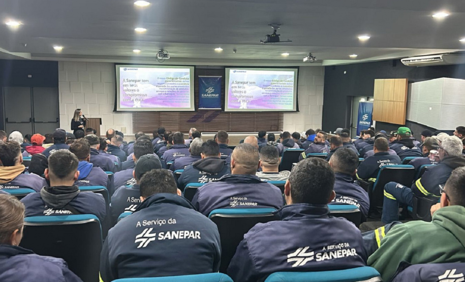 SANEPAR CONSOLIDA CULTURA INTEGRIDADE