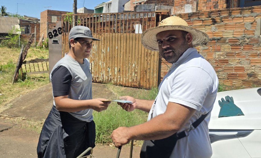 Jovens participam de ação de proteção da nascente do São Lourenço