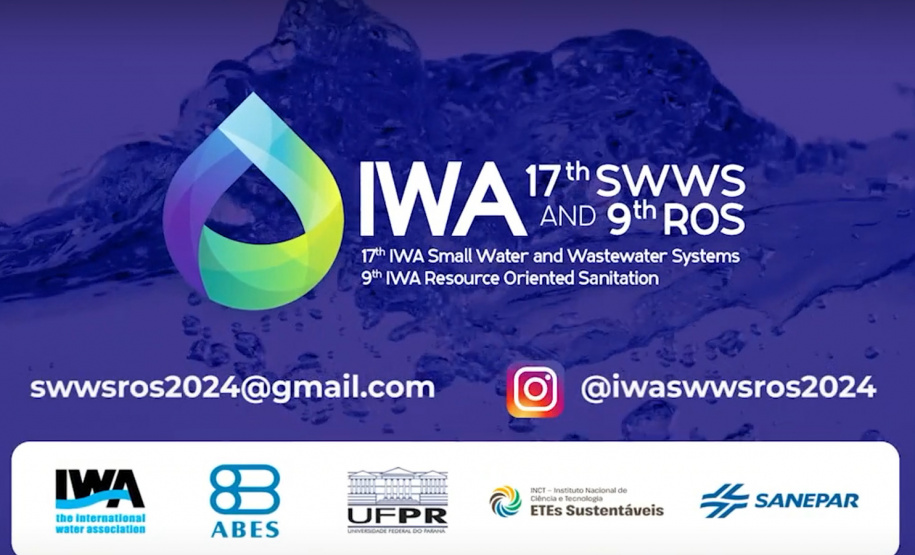 SANEPAR Curitiba sedia Conferências da Associação Internacional da Água