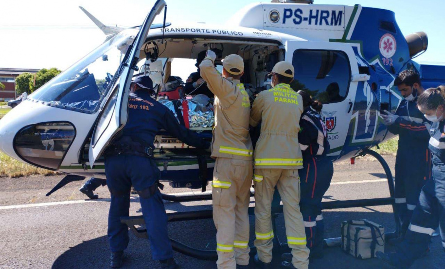 Com mais de cinco mil atendimentos, Base Aeromédica em Maringá celebra oito anos de atuação