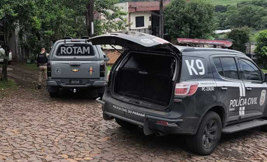 PCPR e PMPR prendem três homens por tráfico de drogas e apreendem 91 mil reais em Dois Vizinhos