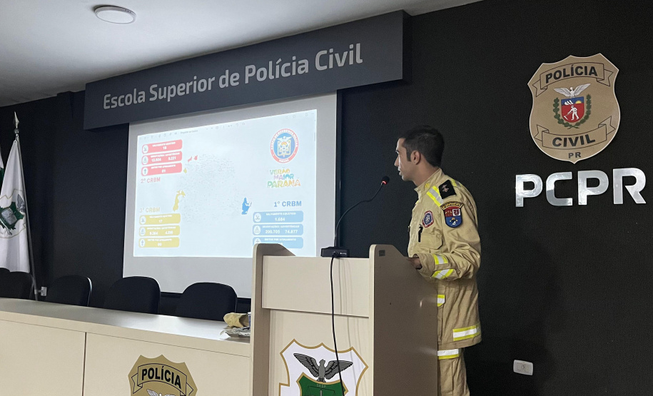 PCPR inicia terceira turma do curso de padronização para agentes de segurança que atuarão no Verão Maior Paraná