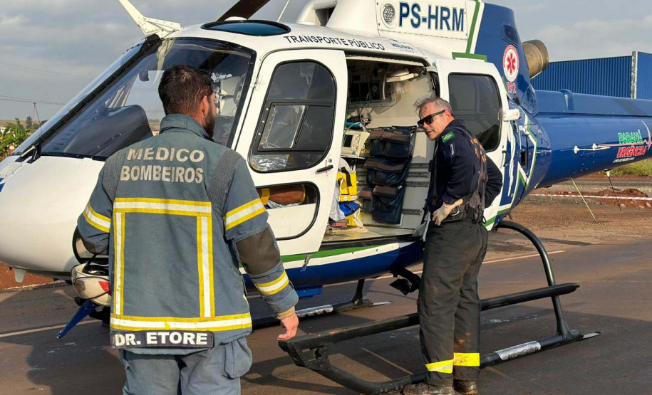 Com mais de cinco mil atendimentos, Base Aeromédica em Maringá celebra oito anos de atuação