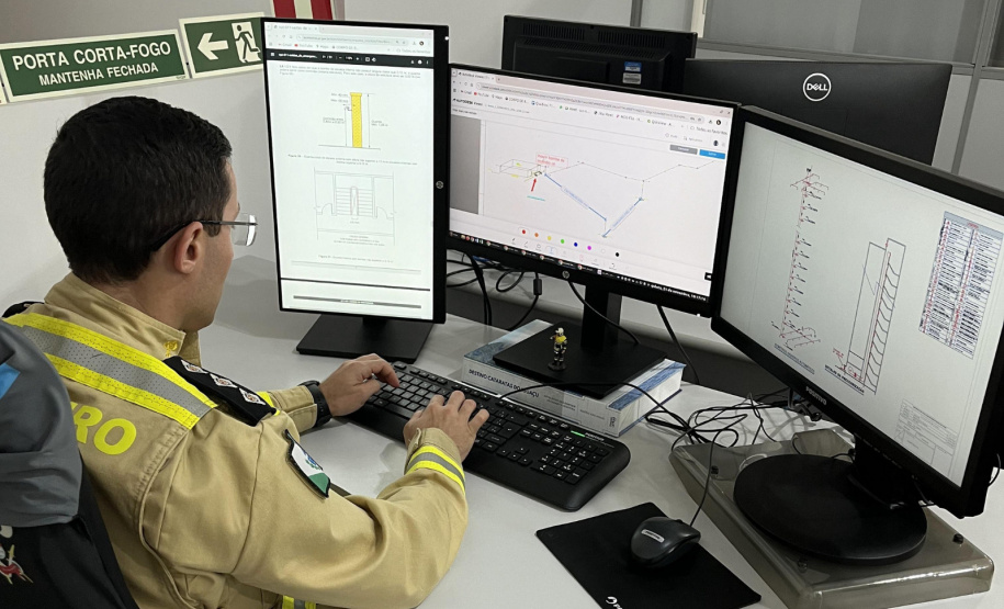 CBMPR implanta análise digital de projetos de segurança contra incêndio