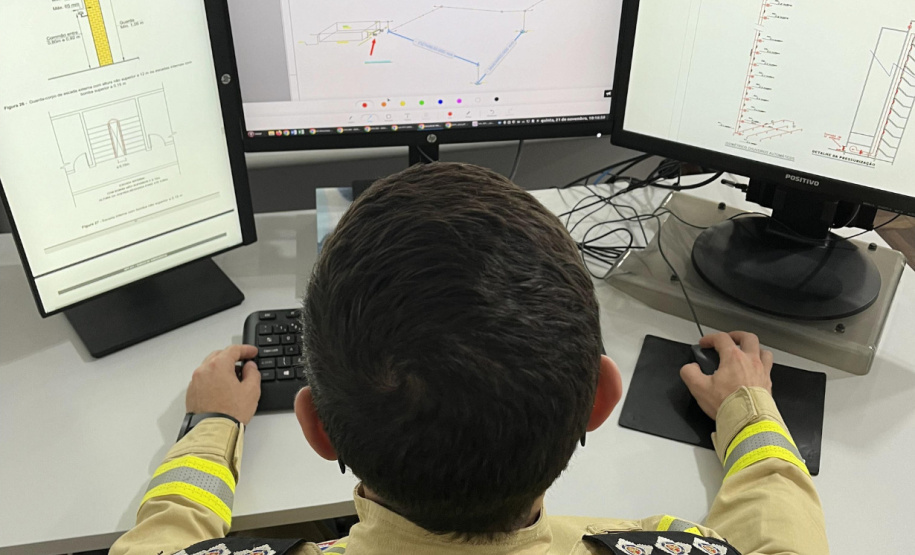 CBMPR implanta análise digital de projetos de segurança contra incêndio