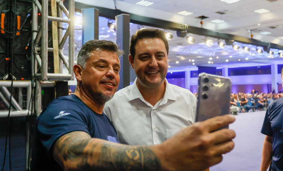 O governador Carlos Massa Ratinho Junior destacou, durante a abertura do Encontro das Cooperativas Paranaenses, nesta sexta-feira (29), a importância do sistema de cooperativo paranaense para os avanços econômicos do Estado.