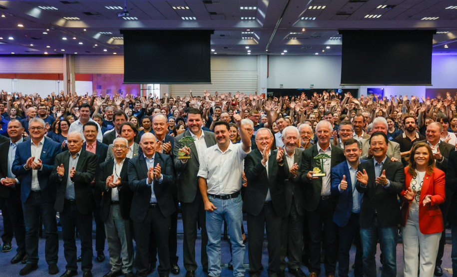 O governador Carlos Massa Ratinho Junior destacou, durante a abertura do Encontro das Cooperativas Paranaenses, nesta sexta-feira (29), a importância do sistema de cooperativo paranaense para os avanços econômicos do Estado.
