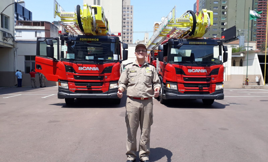 Plataformas mecânicas de 54 metros completam 5 anos de operação no CBMPR