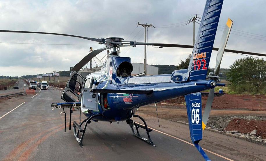 Com mais de cinco mil atendimentos, Base Aeromédica em Maringá celebra oito anos de atuação