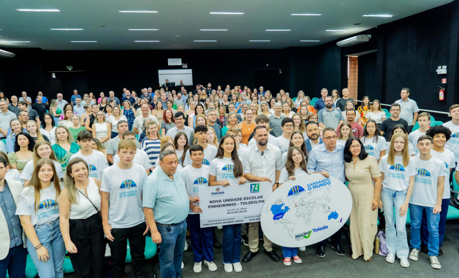 Estado investe R$ 73,8 milhões em novas escolas e ampliações de unidades na região de Toledo