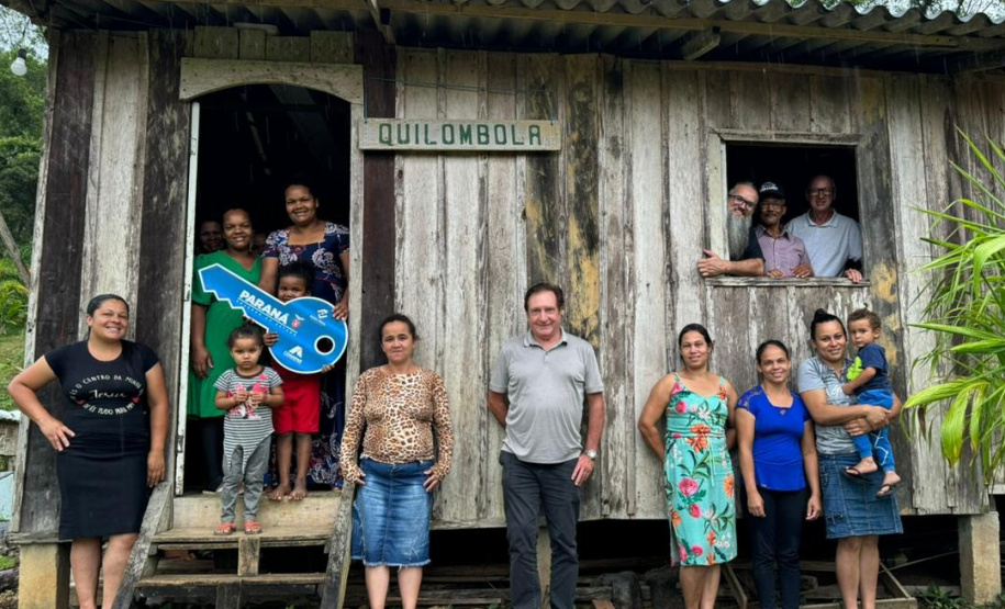 COHAPAR Entrega de moradias para famílias quilombolas de Guaraqueçaba