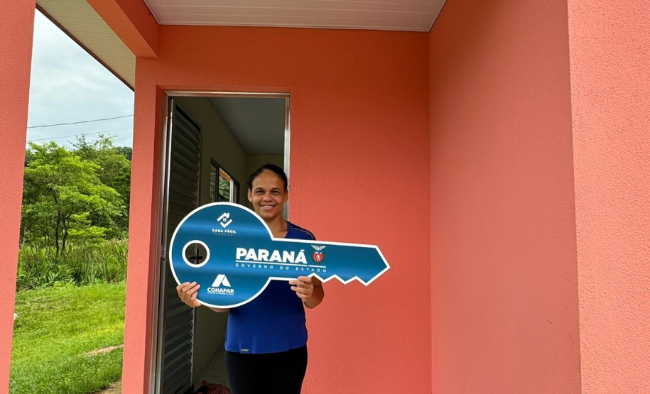 COHAPAR Entrega de moradias para famílias quilombolas de Guaraqueçaba