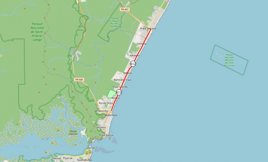 Duplicação em concreto de rodovia de Matinhos atrai 12 empresas interessadas