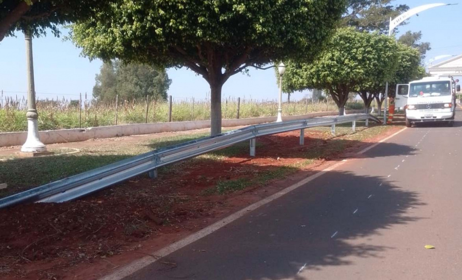 Rodovia entre Lupionópolis e Cafeara tem reforço na sinalização e na segurança viária