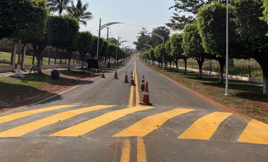 Rodovia entre Lupionópolis e Cafeara tem reforço na sinalização e na segurança viária