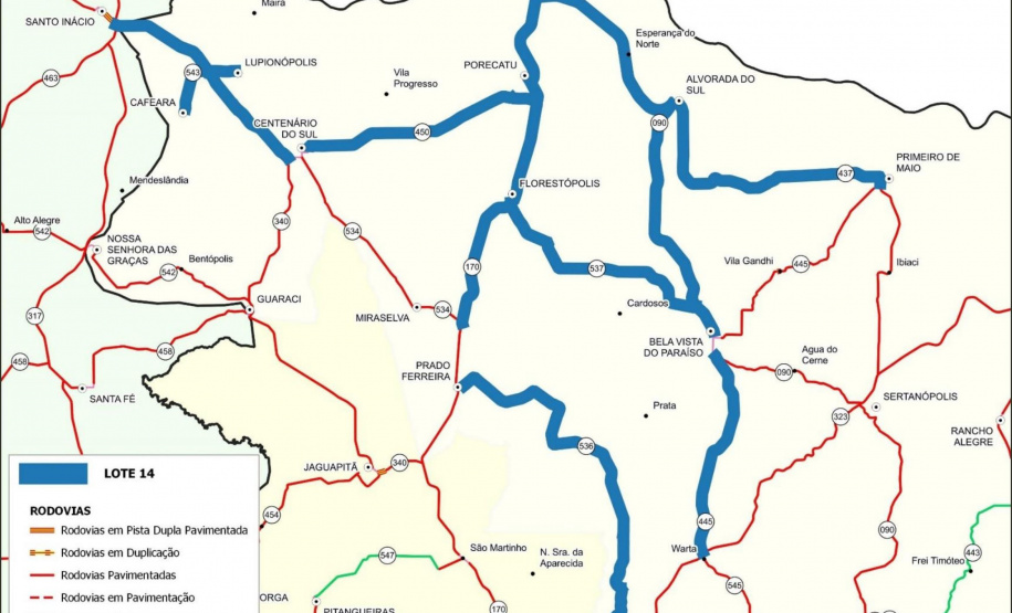 DER/PR publica edital do novo programa de conservação de faixa de domínio de rodovias