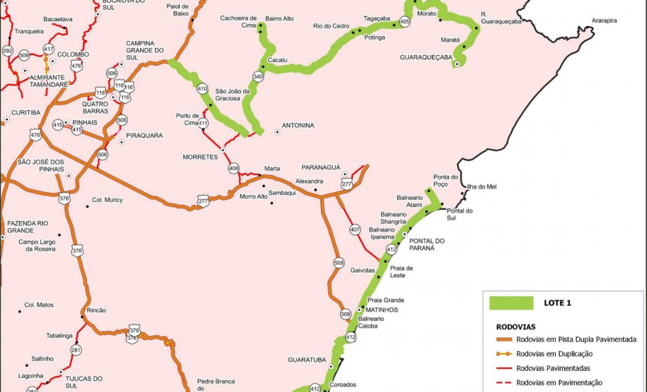 DER/PR publica edital do novo programa de conservação de faixa de domínio de rodovias