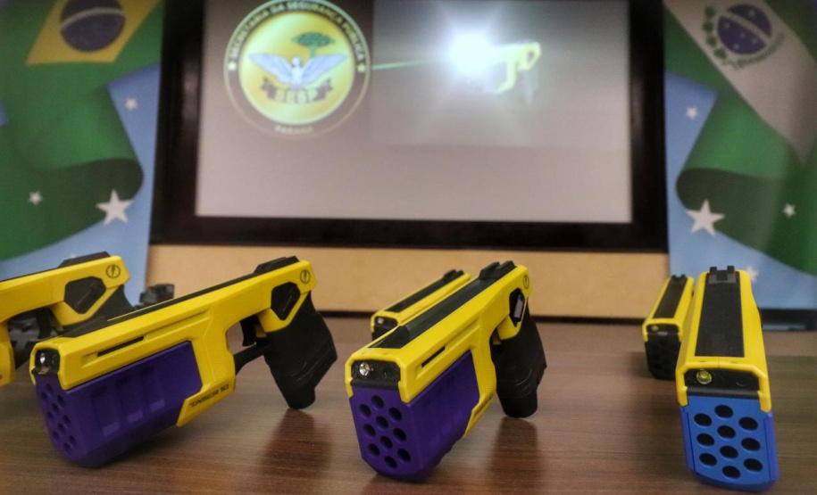 Segurança Pública anuncia compra de armas Taser 10 para as forças de Segurança