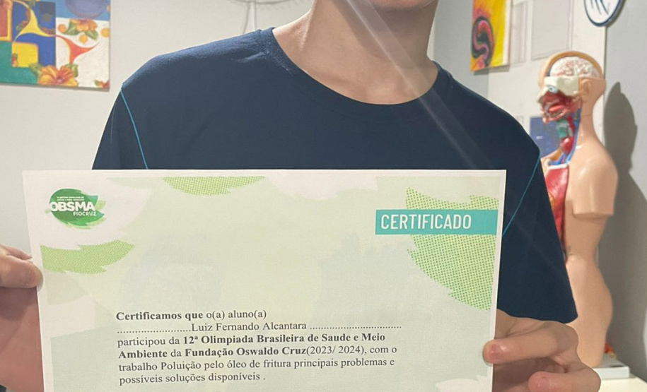 Jovens cientistas: alunos do Noroeste do Paraná conquistam prêmios da Fiocruz