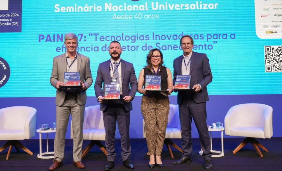 Projetos da Sanepar conquistam primeiro lugar no I Prêmio Nacional Universalizar