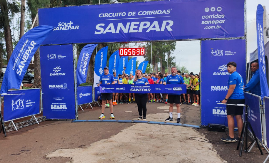 Circuito Corrida de Rua Sanepar e homenagens aos empregados marcam os 25 anos de certificação ISO 14.001 de Foz do Iguaçu