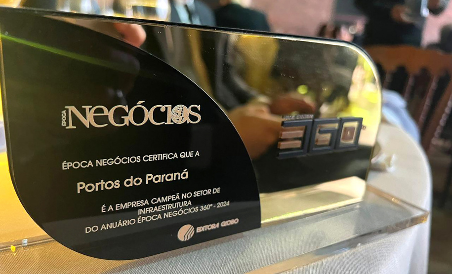 Portos do Paraná é vencedora na 13ª edição do Época Negócios 360º