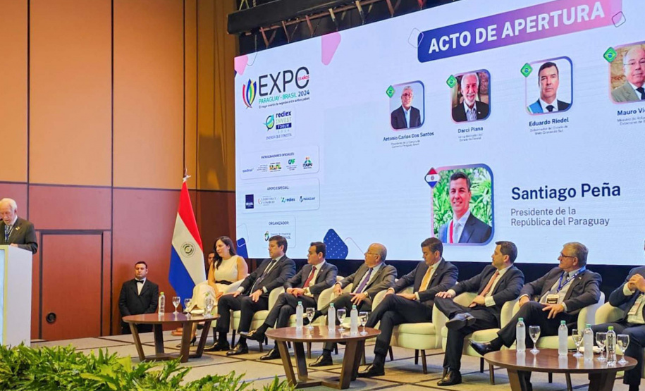 O vice-governador Darci Piana participou nesta quinta e sexta-feira (07 e 08) da 15ª edição da Expo Paraguai Brasil, realizada na sede da Confederação Sul-Americana de Futebol (Conmebol), na cidade de Luque, na Região Metropolitana de Assunção, no Paraguai.