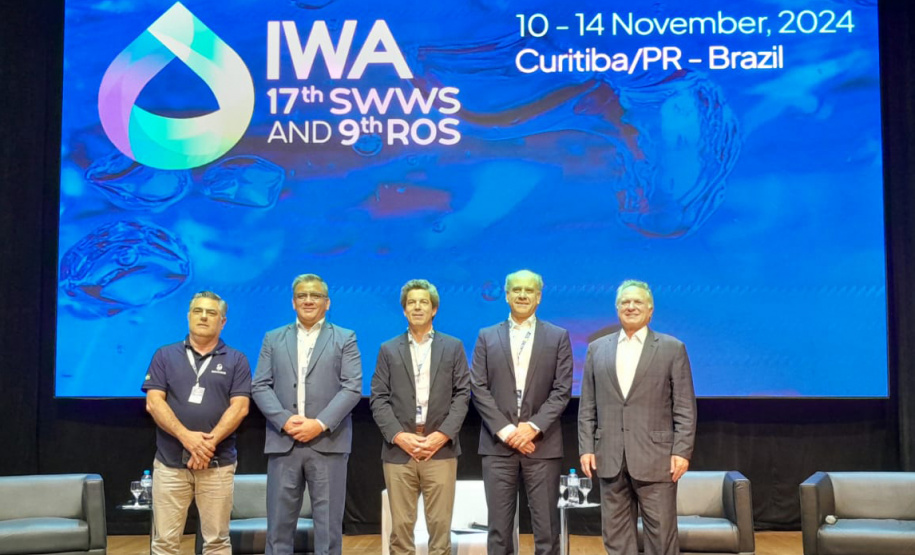 SANEPAR discute universalização do saneamento junto a lideranças internacionais do setor