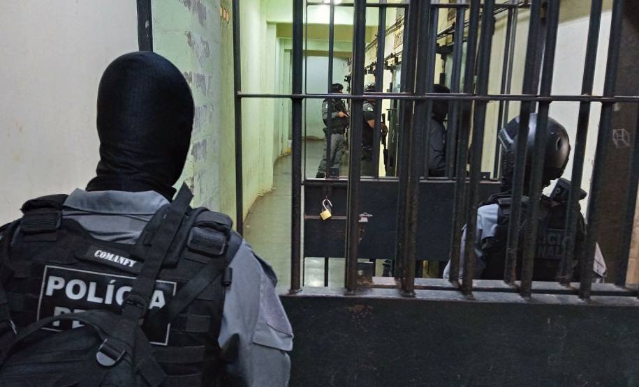 Polícia Penal do Paraná intensifica o combate ao crime organizado no sistema prisional na 6ª fase da Operação Mute