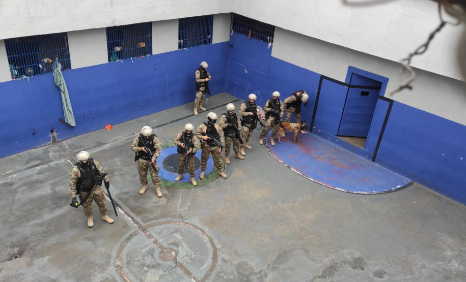 Polícia Penal do Paraná intensifica o combate ao crime organizado no sistema prisional na 6ª fase da Operação Mute