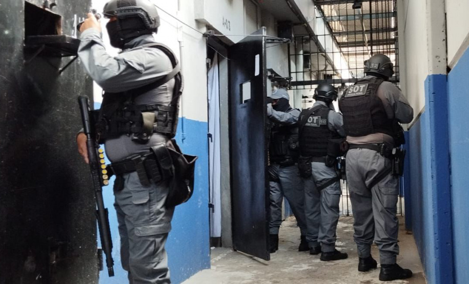 Polícia Penal do Paraná intensifica o combate ao crime organizado no sistema prisional na 6ª fase da Operação Mute