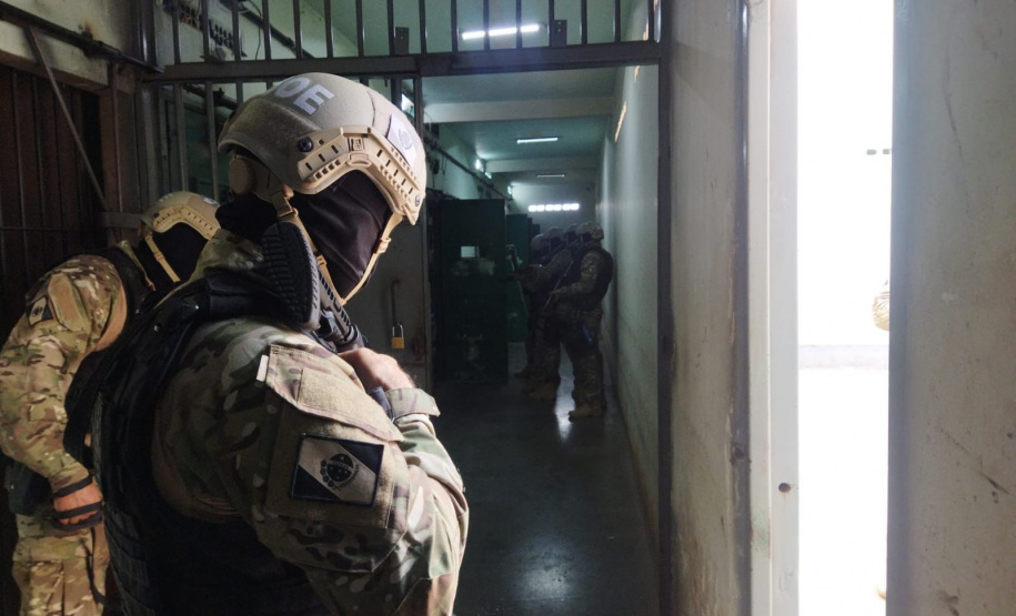 Polícia Penal do Paraná intensifica o combate ao crime organizado no sistema prisional na 6ª fase da Operação Mute