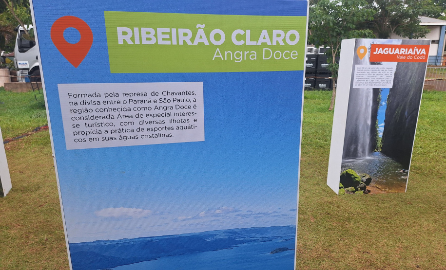 Com expositores, produtos e novos mapas, Turismo inaugura estande na Foz Internacional Boat Show