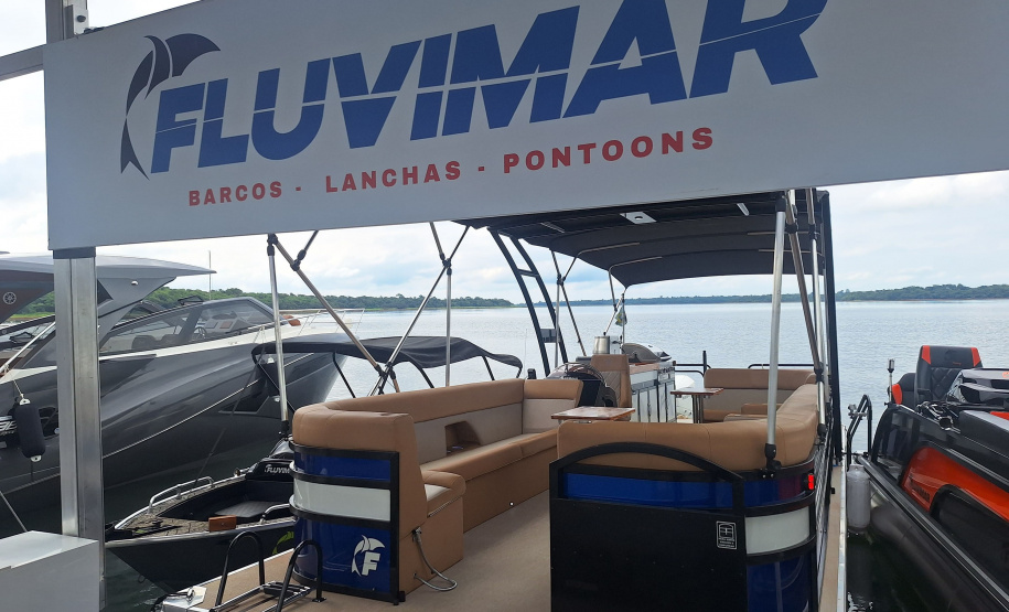 Com expositores, produtos e novos mapas, Turismo inaugura estande na Foz Internacional Boat Show