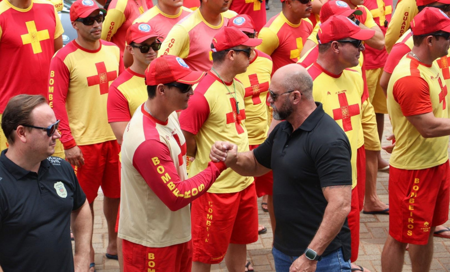 Porto Rico sedia abertura do trabalho das forças de segurança no Verão Maior Paraná na Costa Noroeste