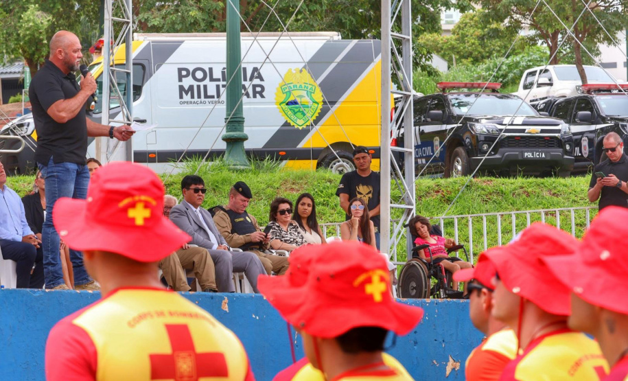 Porto Rico sedia abertura do trabalho das forças de segurança no Verão Maior Paraná na Costa Noroeste