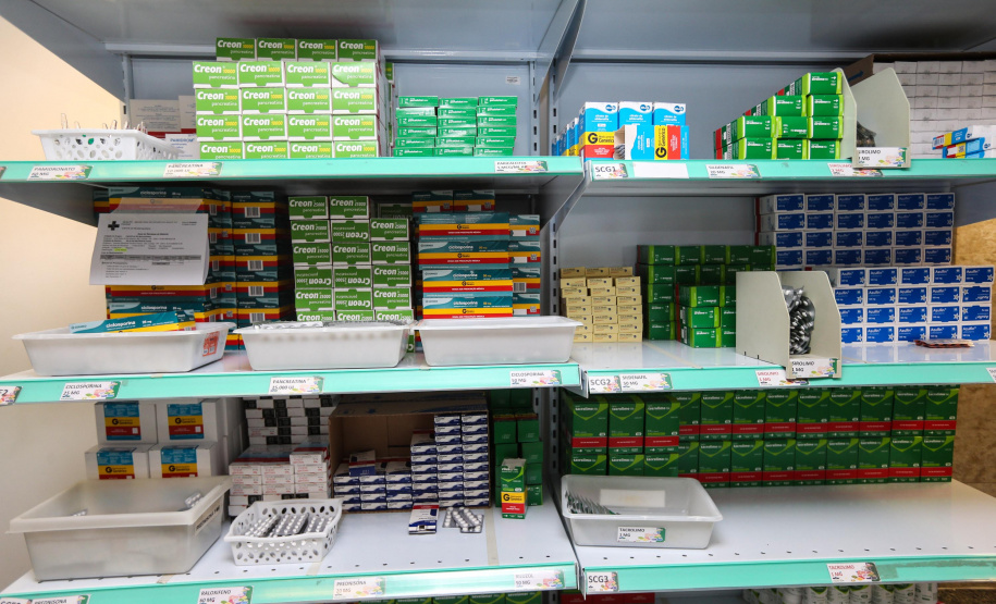 Mais de 366 milhões de unidades de medicamentos foram distribuídos pela Sesa para a população em 2024.